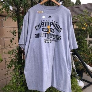 Vintage 2007 San Antonio Spurs NBA Champions Shirt